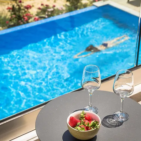 Villa Modern Kefalonia 3 Bedrooms Anthelia Private Pool & Stunning Sea Views Klismata Spartià