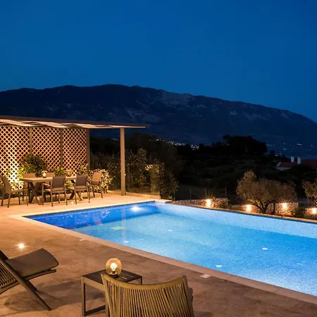 Modern Kefalonia 3 Bedrooms Anthelia Private Pool & Stunning Sea Views Klismata