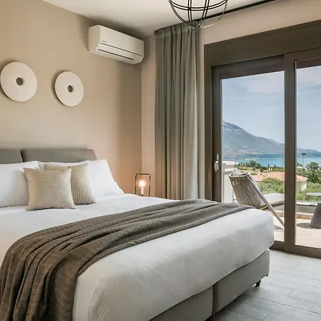 Modern Kefalonia 3 Bedrooms Anthelia Private Pool & Stunning Sea Views Klismata Villa Spartià