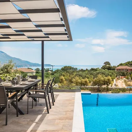 Modern Kefalonia 3 Bedrooms Anthelia Private Pool Stunning Sea Views Klismata * Sparta