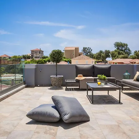 Modern Kefalonia 3 Bedrooms Anthelia Private Pool & Stunning Sea Views Klismata Villa Spartià