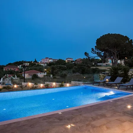 Modern Kefalonia 3 Bedrooms Anthelia Private Pool & Stunning Sea Views Klismata * Spartià